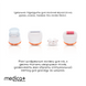 Електрична роликова пилка-пемза 4в1 Medica+ BodyControl 4v1 + Насадки, 2 шт MD-60042 фото 6