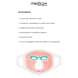 LED-маска світлотерапії для обличчя та шиї Medica+ LEDMask 8X2 MD-60083 фото 8