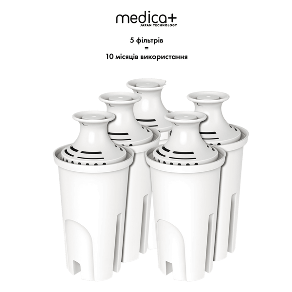 Фільтр для води з дозатором Medica+ 7 л. White MD-60151 фото