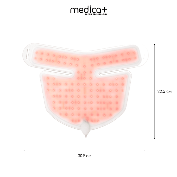 LED-маска для шиї та декольте Medica+ LEDMask 8X MD-60140 фото