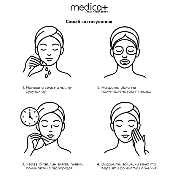 Гідратуючий гель Medica+ Hydration Gel, 100 мл MD-60049 фото