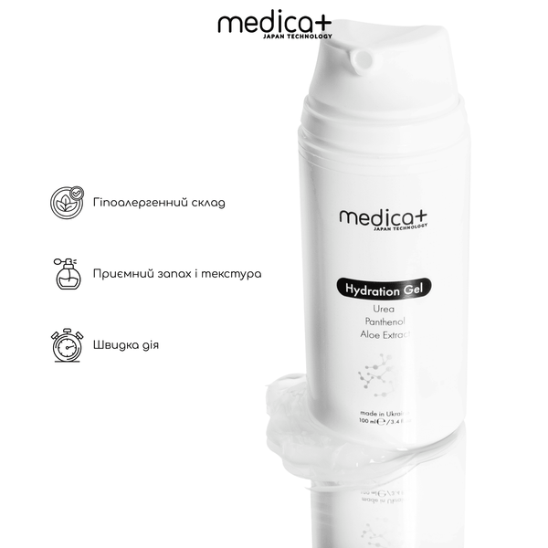 Гідратуючий гель Medica+ Hydration Gel, 100 мл MD-60049 фото