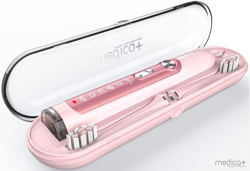 Насадки для ультразвукової зубної щітки Medica+ PROBRUSH 9.0 pink, 4 шт MD-50109 фото