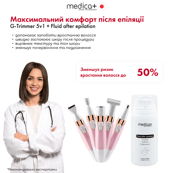 Тример Електростанок 5в1 Medica+ G-Trimmer 5v1 MD-50982 фото
