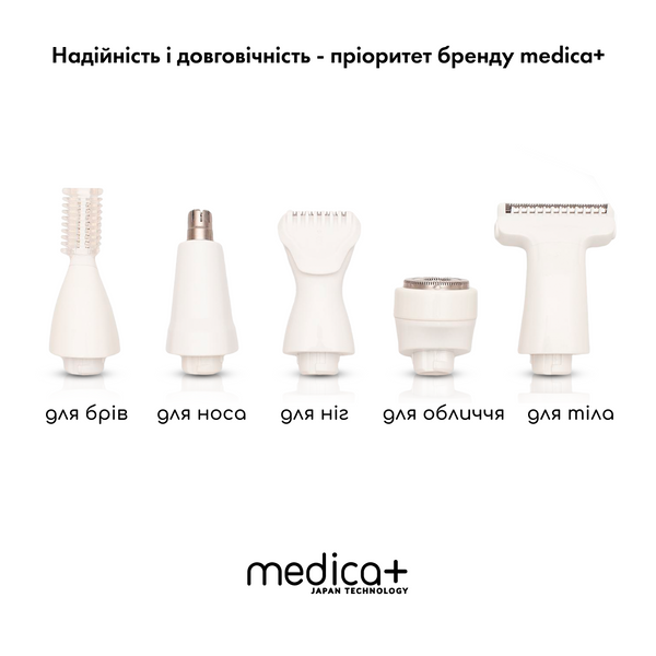 Тример Електростанок 5в1 Medica+ G-Trimmer 5v1 MD-50982 фото