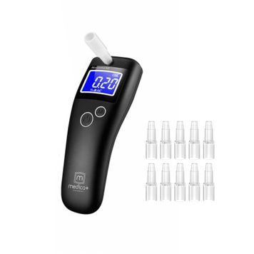 Алкотестер Medica+ Alco Control 8.0 + Комплект мундштуків, 40 шт MD-50222 фото