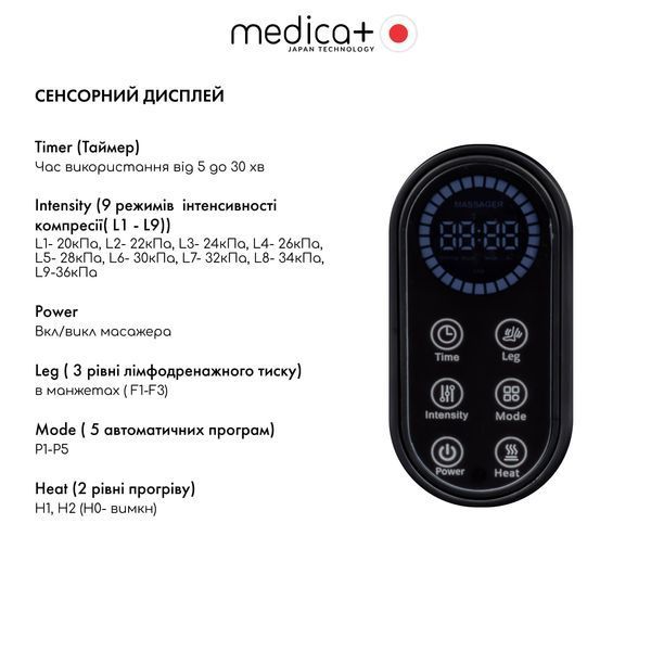 Масажер для ніг Medica+ FootMass 8.0 MD-60214 фото