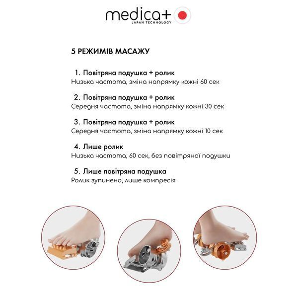Масажер для ніг Medica+ FootMass 8.0 MD-60214 фото