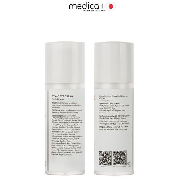 Крем під очі Medica+ Vita C Eye Cream, 30 мл MD-60245 фото
