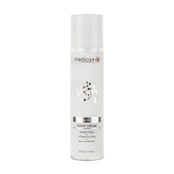 Нічний крем для обличчя з ліфтинг-ефектом Medica+ Lift & Glow Night Cream, 50 мл MD-60247 фото