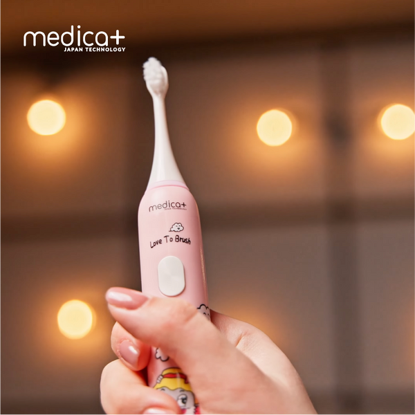 Звукова зубна щітка Medica+ KidsBrush 7.0 Pink MD-50994 фото