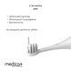 Звукова зубна щітка Medica+ KidsBrush 7.0 Pink MD-50994 фото 11