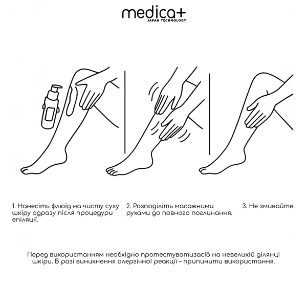 Флюїд після епіляції Medica+ Fluid after epilation, 100 мл MD-60054 фото