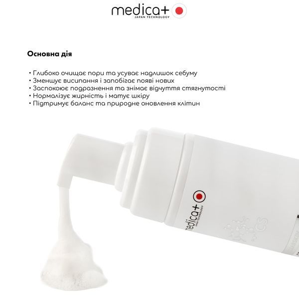 Пінка для очищення обличчя Medica+ ClearSkin Cleansing Foam MD-60242 фото