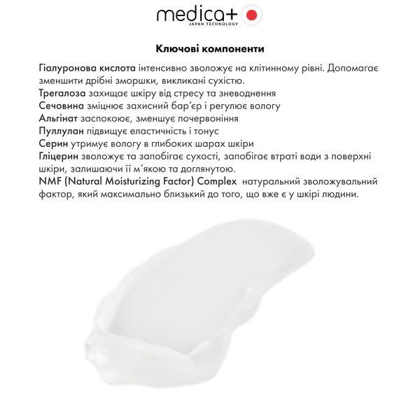 Зволожуючий крем для обличчя Medica+ Hydramax Face Cream, 50 мл MD-60254 фото