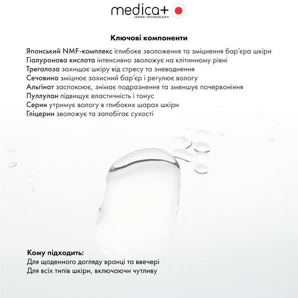 Зволожуючий тонік для обличчя Medica+ Hydramax Toner, 250 мл MD-60255 фото