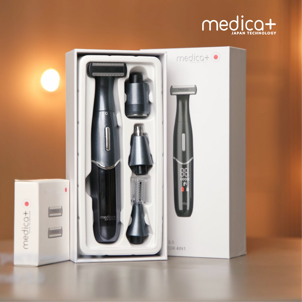 Тример Електростанок 4в1 Medica+ Trimmer 8.0 + Насадки, 2 шт MD-60060 фото