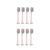 Насадки для ультразвукової зубної щітки Medica+ PROBRUSH 9.0 Pink, 8 шт MD-501091 фото