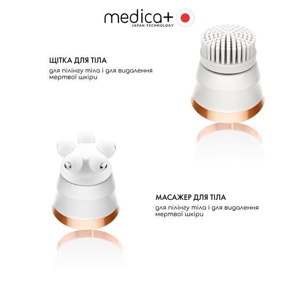 Електрична роликова пилка-пемза 4в1 Medica+ BodyControl 4v1 MD-50978 фото