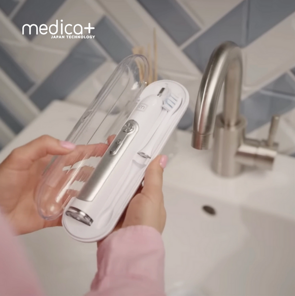Ультразвукова зубна щітка Medica+ PROBRUSH 9.0 White + насадки, 6 шт MD-50145 фото
