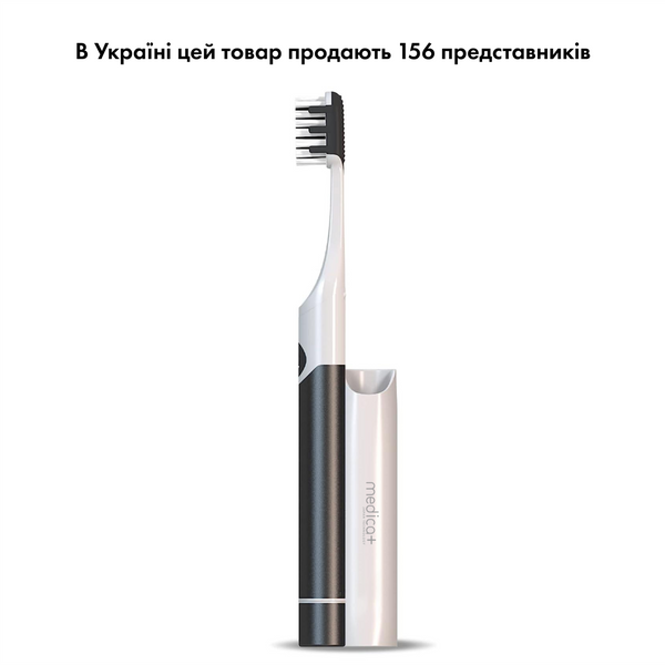 Звукова зубна щітка Medica+ ProBrush 7.0 Compact Black MD-50996 фото