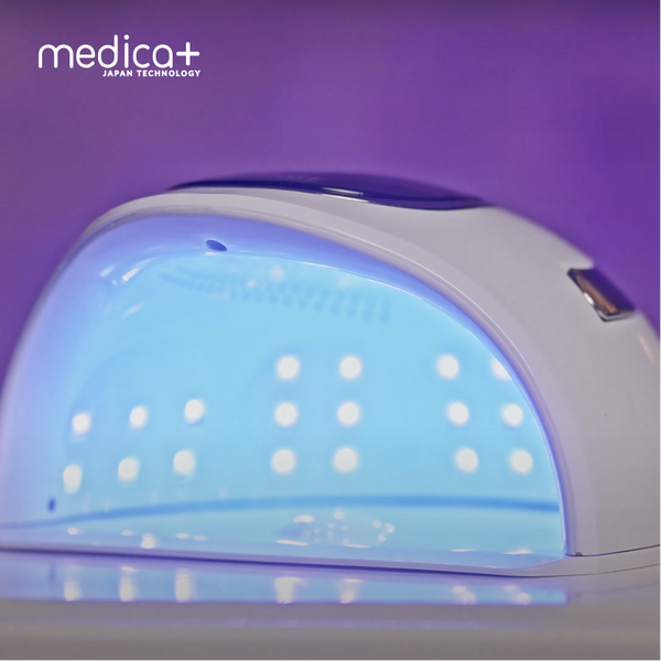 Лампа для манікюру Medica+ NailControl 10 LED + UV 146W MD-60001 фото