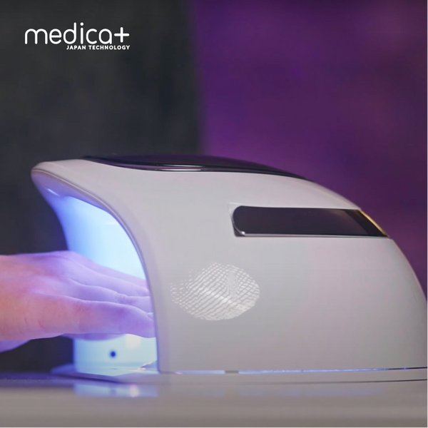 Лампа для манікюру Medica+ NailControl 10 LED + UV 146W MD-60001 фото