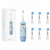 Дитяча зубна щітка Medica+ KidsBrush 2.0 Blue + Насадки, 6 шт MD-60046 фото