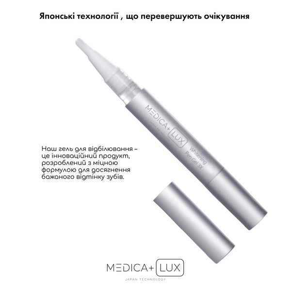 Гель для відбілювання Medica+ WhitePearl Pengel 3X MD-51000 фото