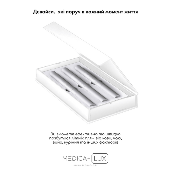 Гель для відбілювання Medica+ WhitePearl Pengel 3X MD-51000 фото