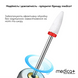 Керамічні насадки для фрезера Medica+ Nozzles 6x MD-60000/1 фото 5
