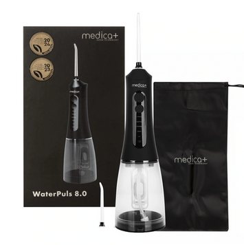 Портативний іригатор Medica+ WaterPuls 8.0 Black MD-60111 фото