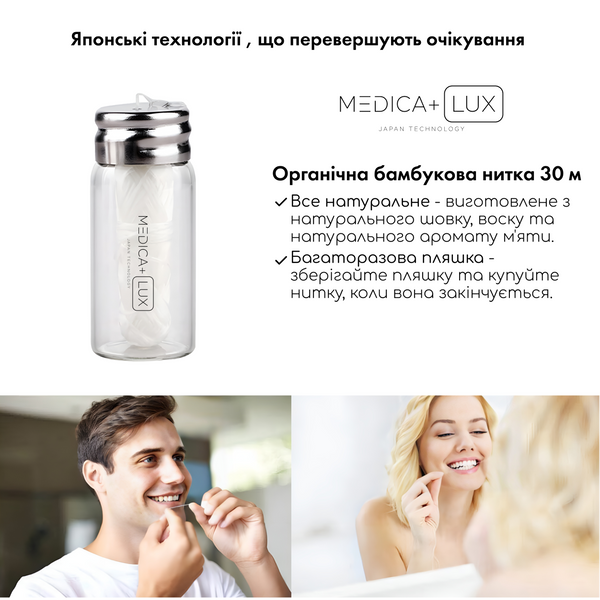 Зубна нитка Medica+ Dental FLoss 2.0 MD-50987 фото