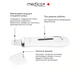 Ультразвуковий скрабер для шкіри обличчя Medica+ Vibroskin 5.0 MD-50122 фото 7