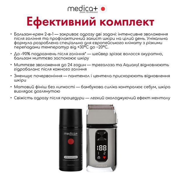 Сталевий шейвер Medica+ STEEL 1400 MD-60071 фото