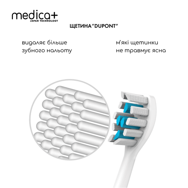 Ультразвукова зубна щітка Medica+ PROBRUSH 9.0 White MD-50106 фото