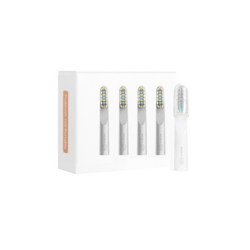 Насадки для звукової зубної щітки Medica+ LUX 10ХN Portable, 4 шт MD-60230/1 фото