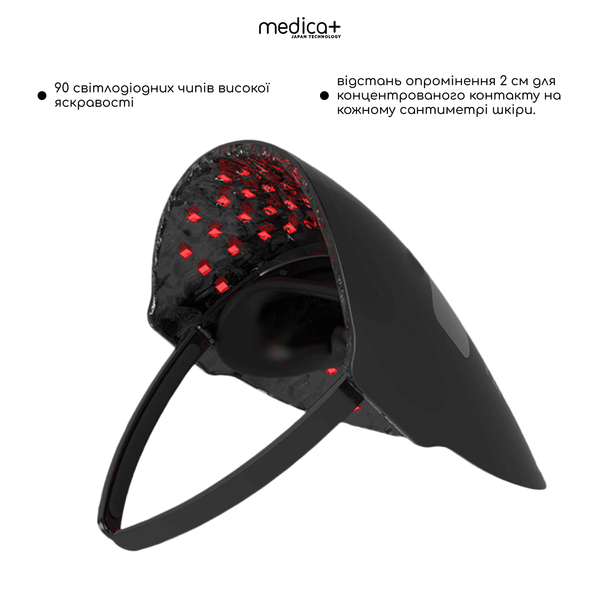 LED-маска FANTOM для світлотерапії Medica+ MD-60064 фото