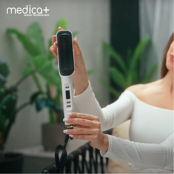 Випрямляч волосся Medica+ HotBrush 10 MD-60007 фото