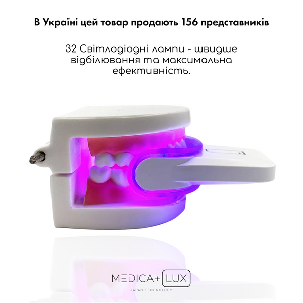 Відбілювальна капа для зубів Medica+ WhitePearl 10X White MD-50985 фото