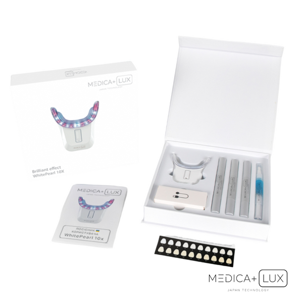 Відбілювальна капа для зубів Medica+ WhitePearl 10X White MD-50985 фото