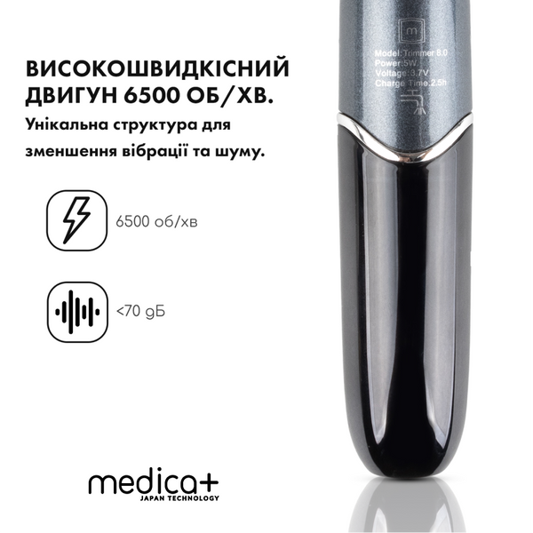 Тример Електростанок 4в1 Medica+ Trimmer 8.0 MD-50981 фото