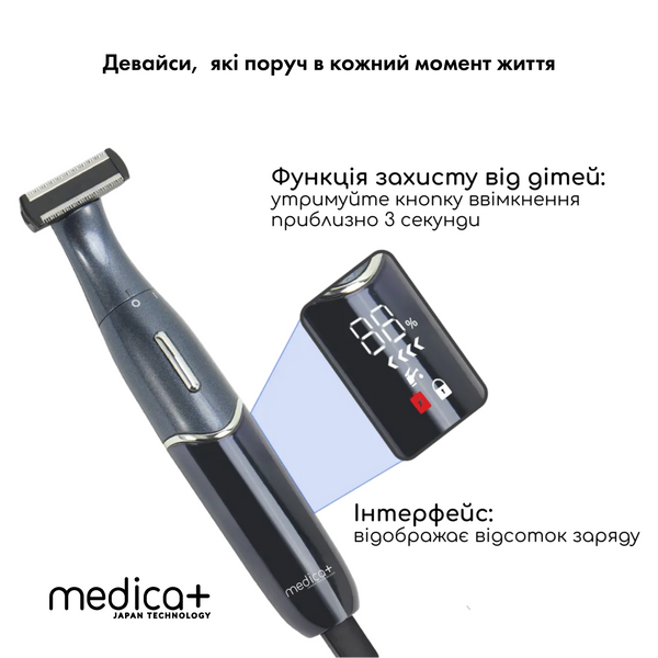 Тример Електростанок 4в1 Medica+ Trimmer 8.0 MD-50981 фото