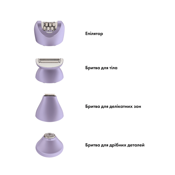 Епілятор 4в1 Medica+ SilkTouch 4.0 (електробритва) MD-60129 фото