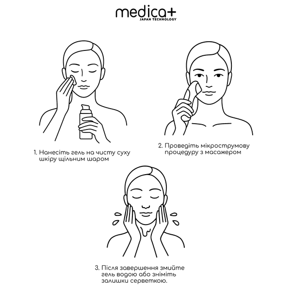 Струмопровідний гель Medica+ Conductive Lifting Gel, 250 мл MD-60155 фото