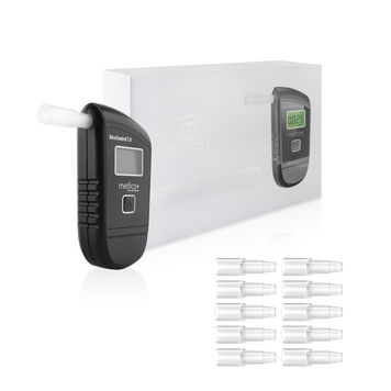 Алкотестер Medica+ Alco Control 7.0 + Комплект мундштуків 40 шт MD-50221 фото