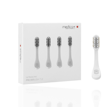Насадки для звукової зубної щітки Medica+ ProBrush 7.0 Compact, 4 шт MD-50996/1 фото