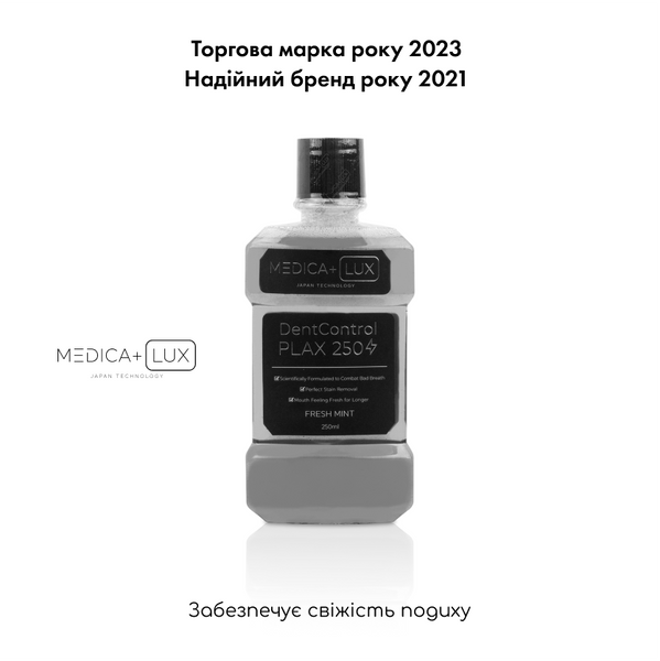 Ополіскувач для рота Medica+ PLAX DentControl 250 MD-50988 фото