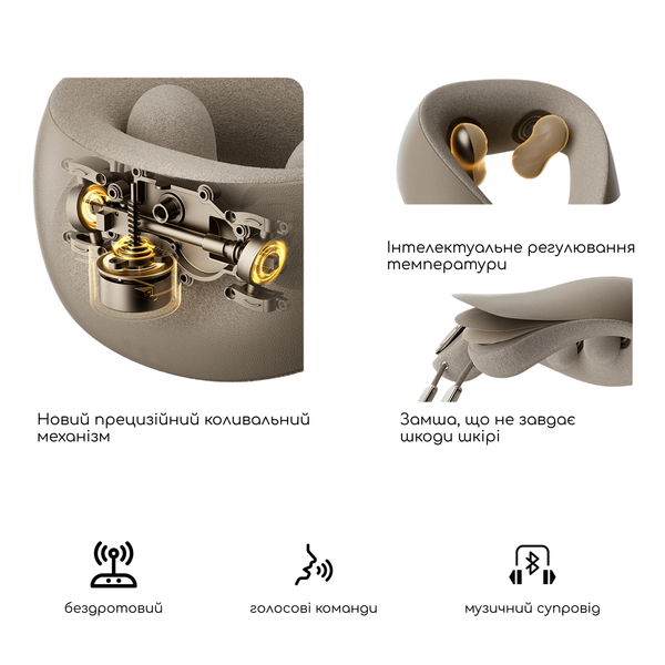 Масажер для шиї та плечей Medica+ NeckMass Pro 7.0 MD-60133 фото