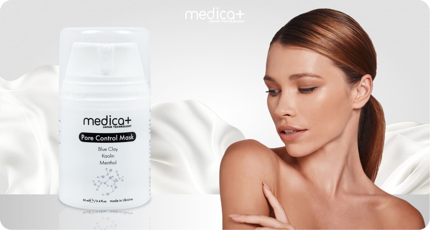 Порозвужувальна маска для обличчя Medica+ Pore Control Mask, 50 мл